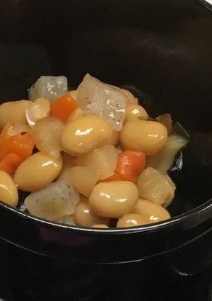 ふるさとの味の定番・大豆の五目煮-レシピのメイン写真