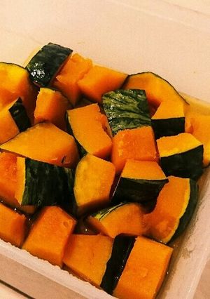 かぼちゃ煮(レンジで)-レシピのメイン写真