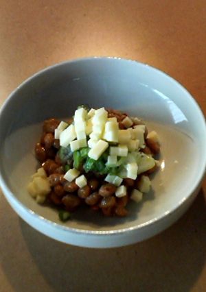 チーズ納豆-レシピのメイン写真