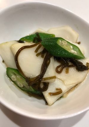 カブとオクラの塩こんぶ和え-レシピのメイン写真