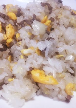 冷や飯で簡単チャーハン!-レシピのメイン写真