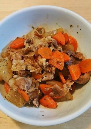 豚こまと大根の洋風こってり炒め煮-レシピのメイン写真