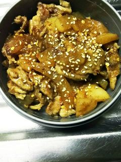 豚こま肉と大根のプルコギタレ炒め-レシピのメイン写真
