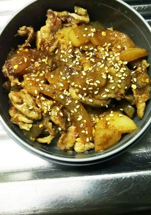 豚こま肉と大根のプルコギタレ炒め-レシピのメイン写真
