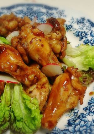 砂糖と塩だけのシンプル鶏肉照り焼き！-レシピのメイン写真