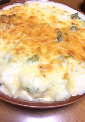 豆腐とじゃがいも・ブロッコリーのグラタン-レシピのメイン写真