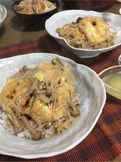 揚げ出し豆腐のきのこあんかけ-レシピのメイン写真