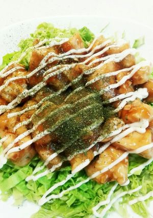 安いトリムネ肉でジューシー照り焼きチキン-レシピのメイン写真