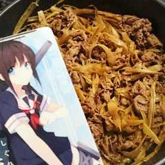 รูปของ シャキシャキごぼうと牛肉の時雨煮