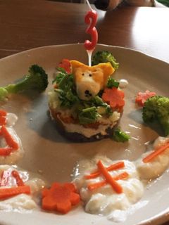 犬のバースデーケーキ-レシピのメイン写真