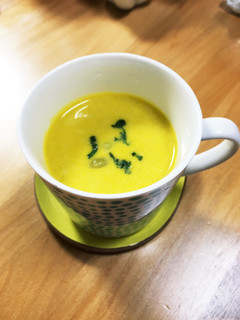 青豆とかぼちゃのスープ-レシピのメイン写真