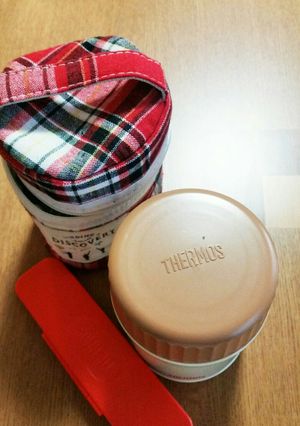 スープジャーのお弁当 焼き肉-レシピのメイン写真