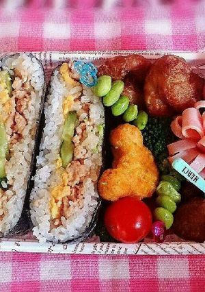 そぼろのおにぎらす-レシピのメイン写真