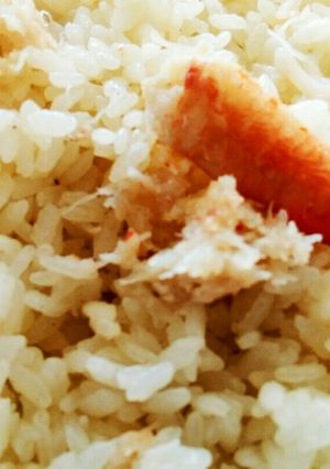 カニピラフ風炊き込みご飯⭐鍋で炊く旨さ-レシピのメイン写真