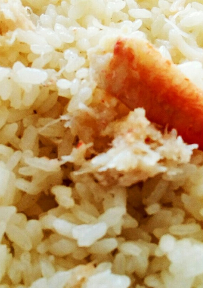 カニピラフ風炊き込みご飯⭐鍋で炊く旨さ-レシピのメイン写真