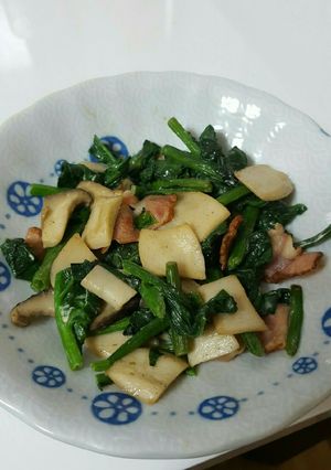ほうれん草炒め-レシピのメイン写真