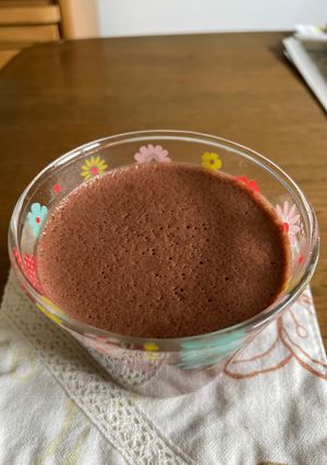 しゅわふわお豆腐チョコムース-レシピのメイン写真