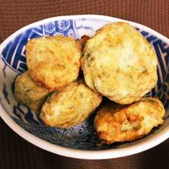 รูปของ 大豆とチキンのナゲット青海苔風味