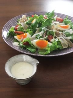 ヨーグルトのシーザーサラダ風ドレッシング-レシピのメイン写真
