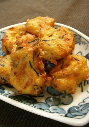 はんぺんと豆腐でふわふわさつま揚げ風-レシピのメイン写真