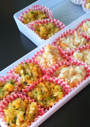 離乳食中期～野菜の冷凍ストック-レシピのメイン写真
