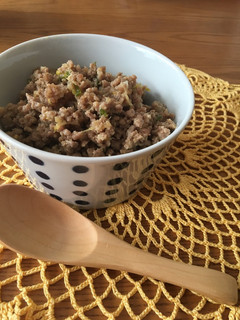 ご飯がすすむ!ネギみそ豚そぼろ-レシピのメイン写真