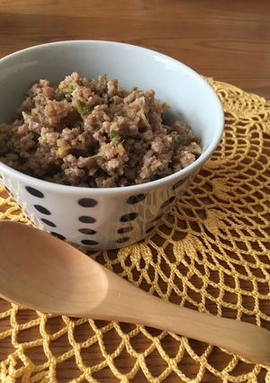 ご飯がすすむ！ネギみそ豚そぼろ-レシピのメイン写真