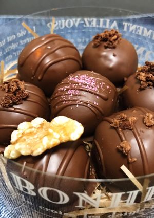 バレンタインに♡簡単見た目だけトリュフ-レシピのメイン写真