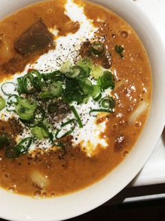 簡単余ったカレーでクリームカレーうどん-レシピのメイン写真