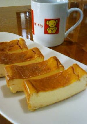 これなら納得★ベイクドチーズケーキ！-レシピのメイン写真