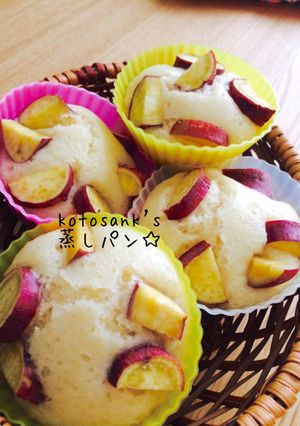 もっちり豆腐蒸しパン☆油、卵、牛乳不使用-レシピのメイン写真