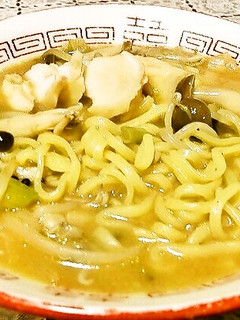 鱈&しめじのラーメン-レシピのメイン写真