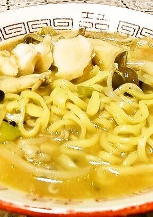 鱈&しめじのラーメン-レシピのメイン写真