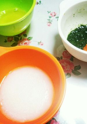炊いたお米de簡単10倍粥♡離乳食初期♡-レシピのメイン写真