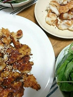 鶏むね肉のガーリック照り焼き-レシピのメイン写真