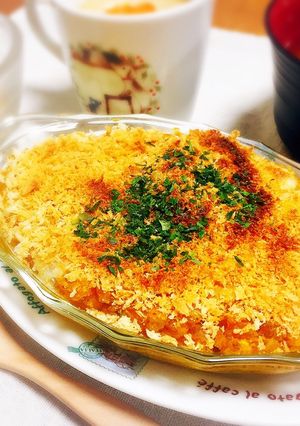 揚げない✨簡単かぼちゃのスコップコロッケ-レシピのメイン写真
