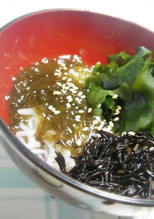 ダイエットに★白滝de海藻たっぷり～冷麺-レシピのメイン写真