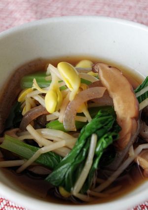 小野川豆もやしの冷や汁-レシピのメイン写真