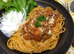 ◆レトルトが本格ミートソースに大変身◆-レシピのメイン写真