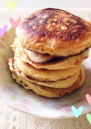 『豆腐の不格好パンケーキ♪』シナモン＋-レシピのメイン写真