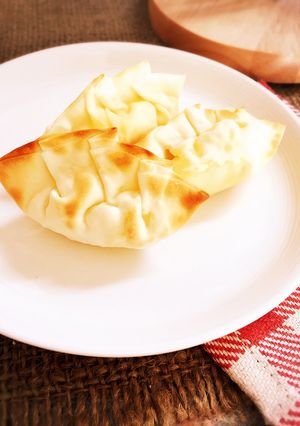 手が汚れない子供おやつ♪コーンチーズ餃子-レシピのメイン写真