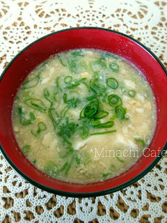 くずし豆腐の甘酒みそ汁-レシピのメイン写真
