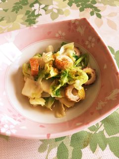 ほんのり甘いキャベツの煮びたし-レシピのメイン写真
