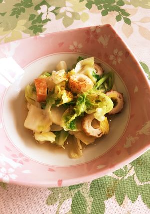 ほんのり甘いキャベツの煮びたし-レシピのメイン写真