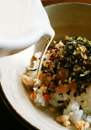 犬ご飯　ぶりとろ茶漬け-レシピのメイン写真