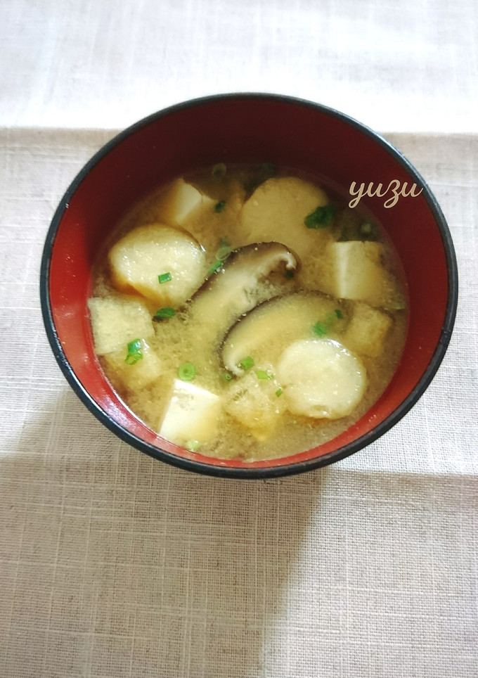 ＊＊我が家の普段の味噌汁＊＊-レシピのメイン写真
