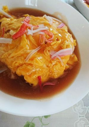 天津飯｡･*･:≡(　ε:)-レシピのメイン写真