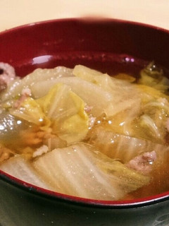 白菜・大根の大量消費!スープの様な煮物♪-レシピのメイン写真