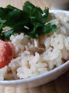 秋!新ショウガで炊き込みご飯-レシピのメイン写真