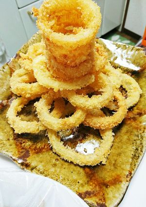 えっ？これで玉ねぎ1つ？オニオンリング-レシピのメイン写真